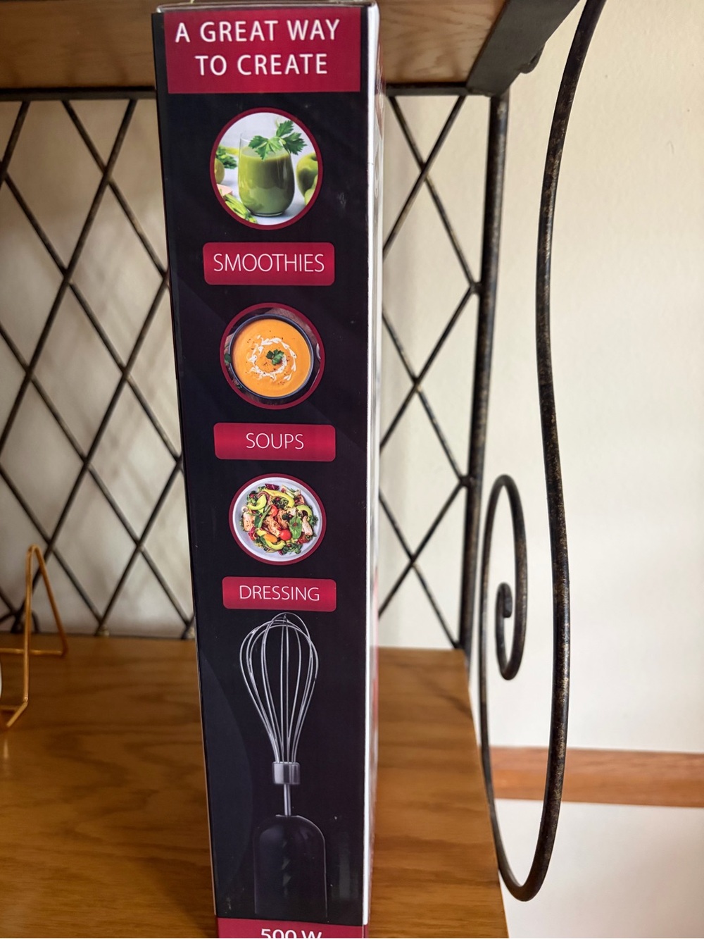 Brookstone 500W Immersion Blender Nwt - Picture 2 of 4